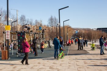 Зона отдыха в Мурманске