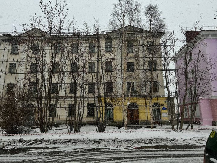 Бывшая гостиница «Шахтёр».