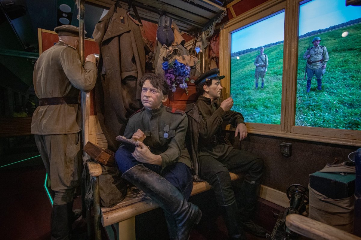 экспозиция «Поезда Победы»