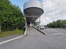 Вход в больницу.