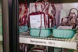 компоненты крови на станции переливания крови в Мурманске