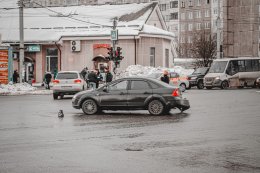 Дорожная авария в Мурманске