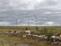 Ветропарк у Териберки.