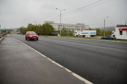 ремонт дороги в Мурманске