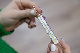 градусник с высокой температурой