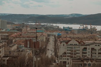 вид на Мурманск