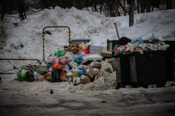 Куча мусора.