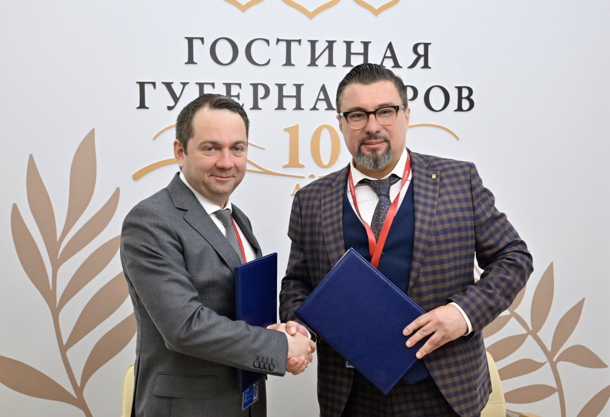 Губернатор Андрей Чибис и Антон Солон.