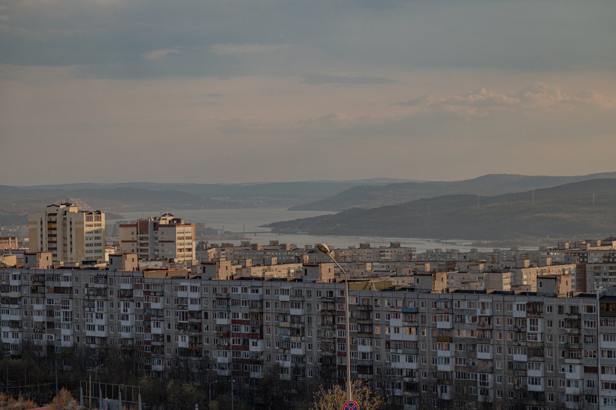вид на Мурманск