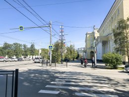Проспект Ленина в Мурманске