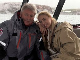 Дмитрий Песков и Татьяна Навка в Мурманской области