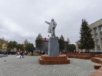 Центральная площадь Ковдора