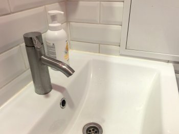 Кран без воды в ванной