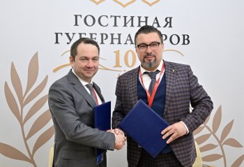 Губернатор Андрей Чибис и Антон Солон.