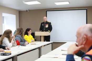 Ярослав Мельник на Совете депутатов в ЗАТО Заозерск