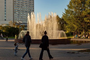 фонтан в Мурманске