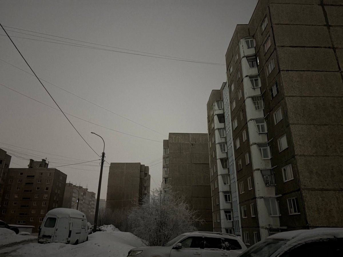 Мурманск без электричества.