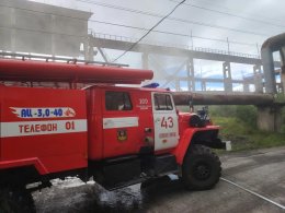 Пожарная машина.