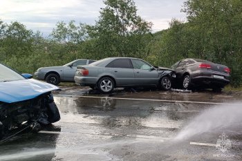 Авария в Североморске
