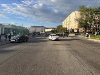 ДТП с пешеходом в Мурманске