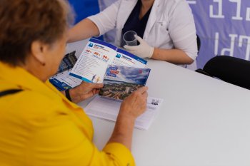 Палатка здоровья в Мурманске