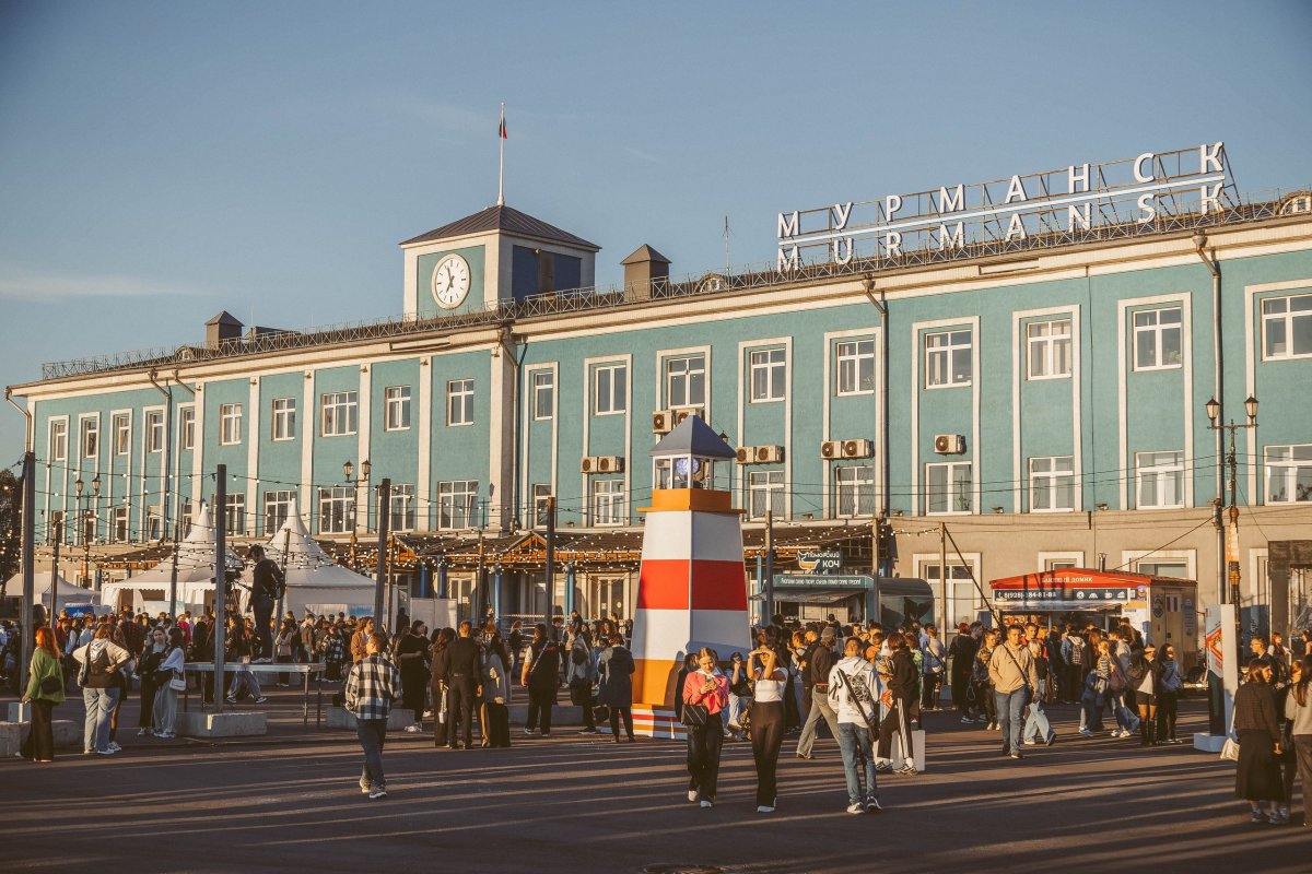 морской вокзал в Мурманске