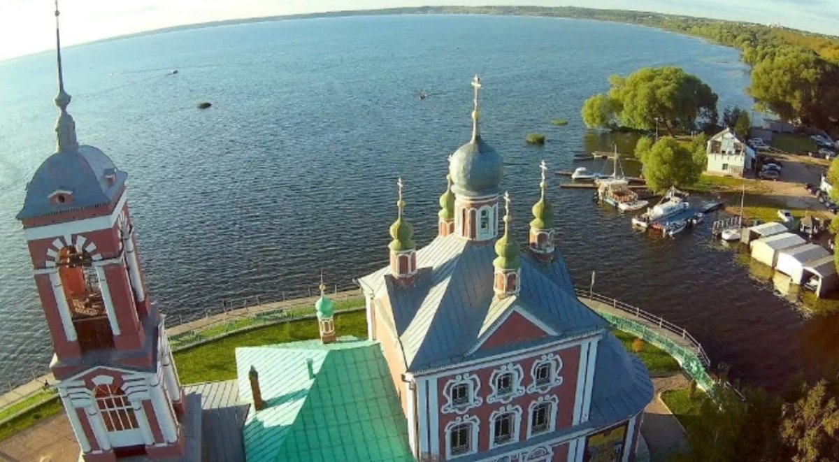 Переславль-Залесский с высоты.