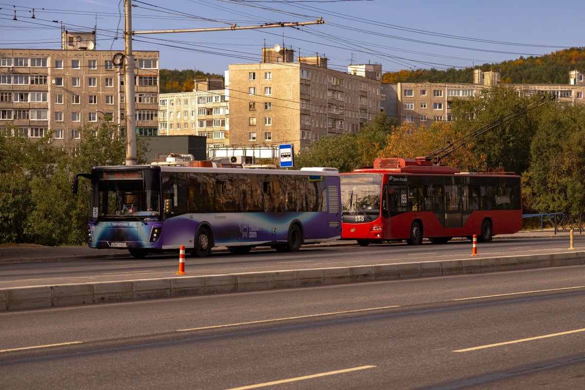 Общественный транспорт.