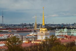 Вид на Петербург