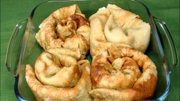 Улитка из кабачков.