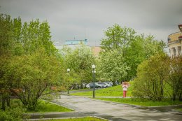 Человек на улице.