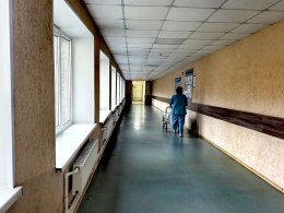 Коридор в больнице.
