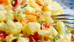 Салат из цветной капусты