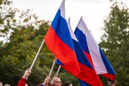 Флаг России.