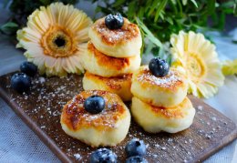 Вкусные и пышные сырники