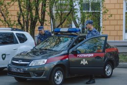 Сотрудники Росгвардии.