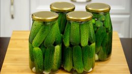 Маринованные огурцы