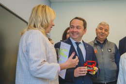 Губернатор Мурманской области в Апатитском политехническом колледже