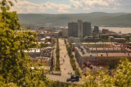 Панорамный вид на Мурманск