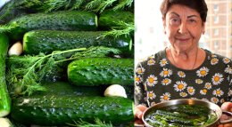 Маринованные огурцы с секретным ингридиентом.