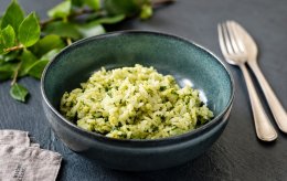 Авокадо с рисом