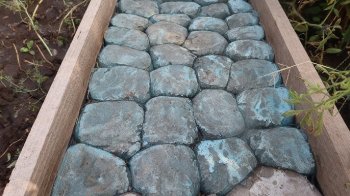 Дорожка из цемента