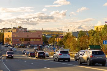 Автомобильная дорога в Коле