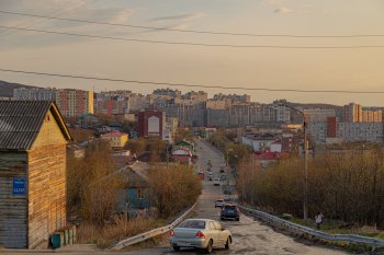 вид на Мурманск