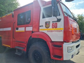 Пожарная машина.
