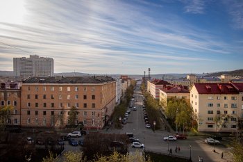 Центр Мурманска.