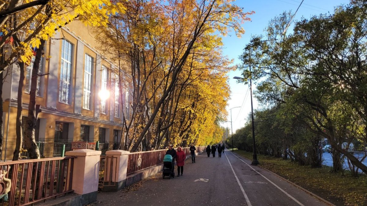 Осень в Мурманске