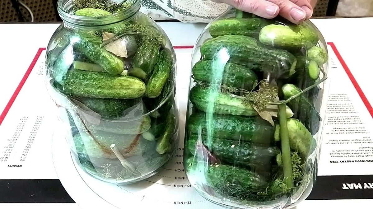 Квашеные огурцы