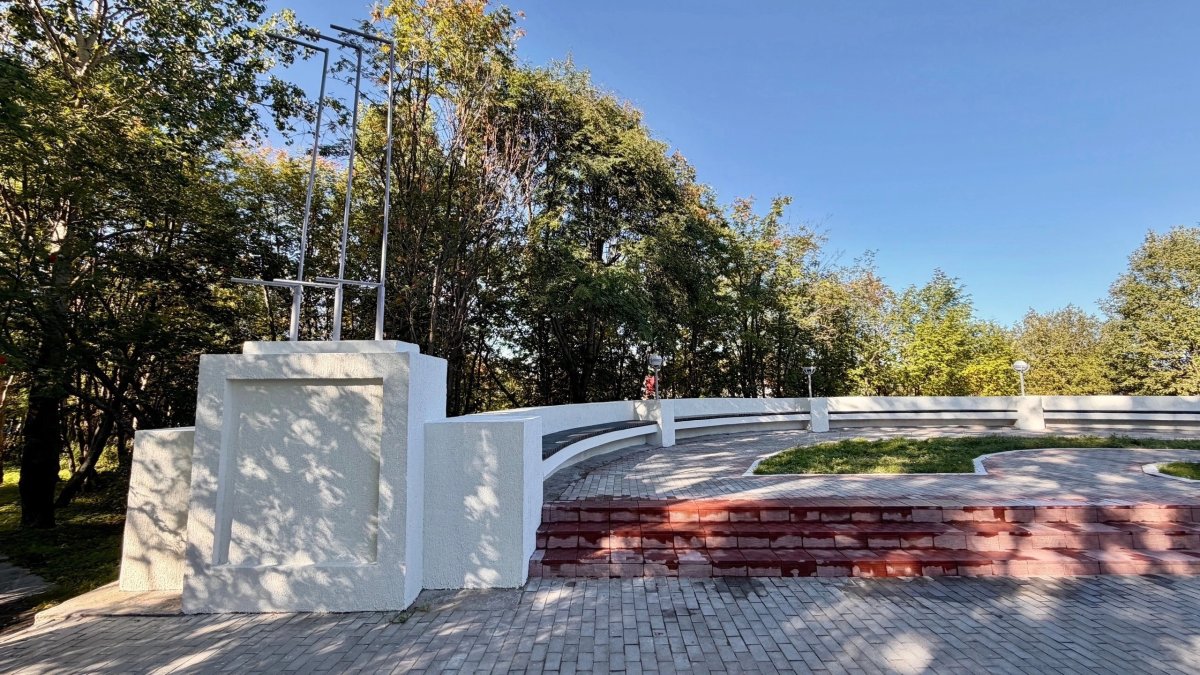 Площадь в Мурмашах.