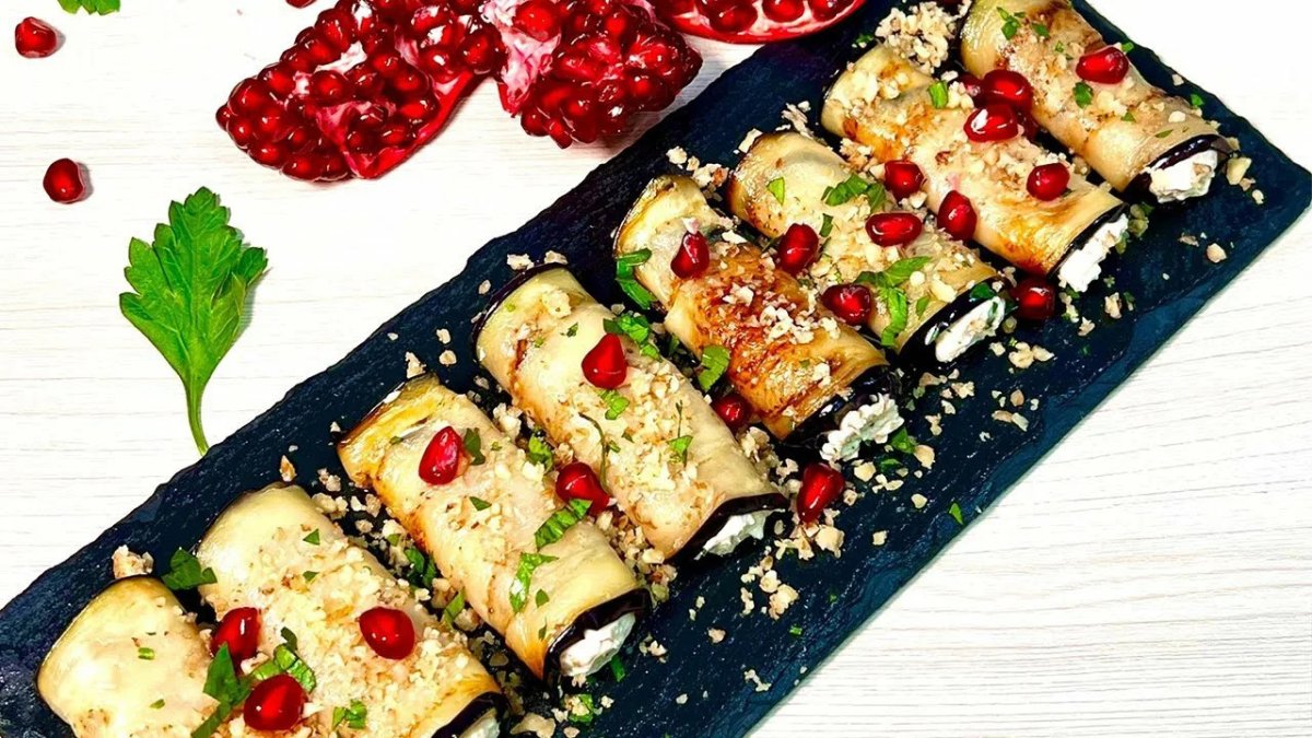 Овощные рулетики